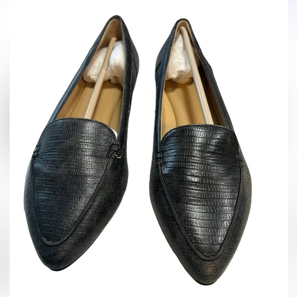 NWOB Trotters Ember Pointy Toe Chic Slip On Loafer Sz 11N Charcoal Gray summer - Picture 2 of 13